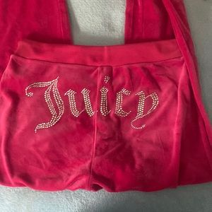 HOT PINK JUICY COUTURE TRACKPANT